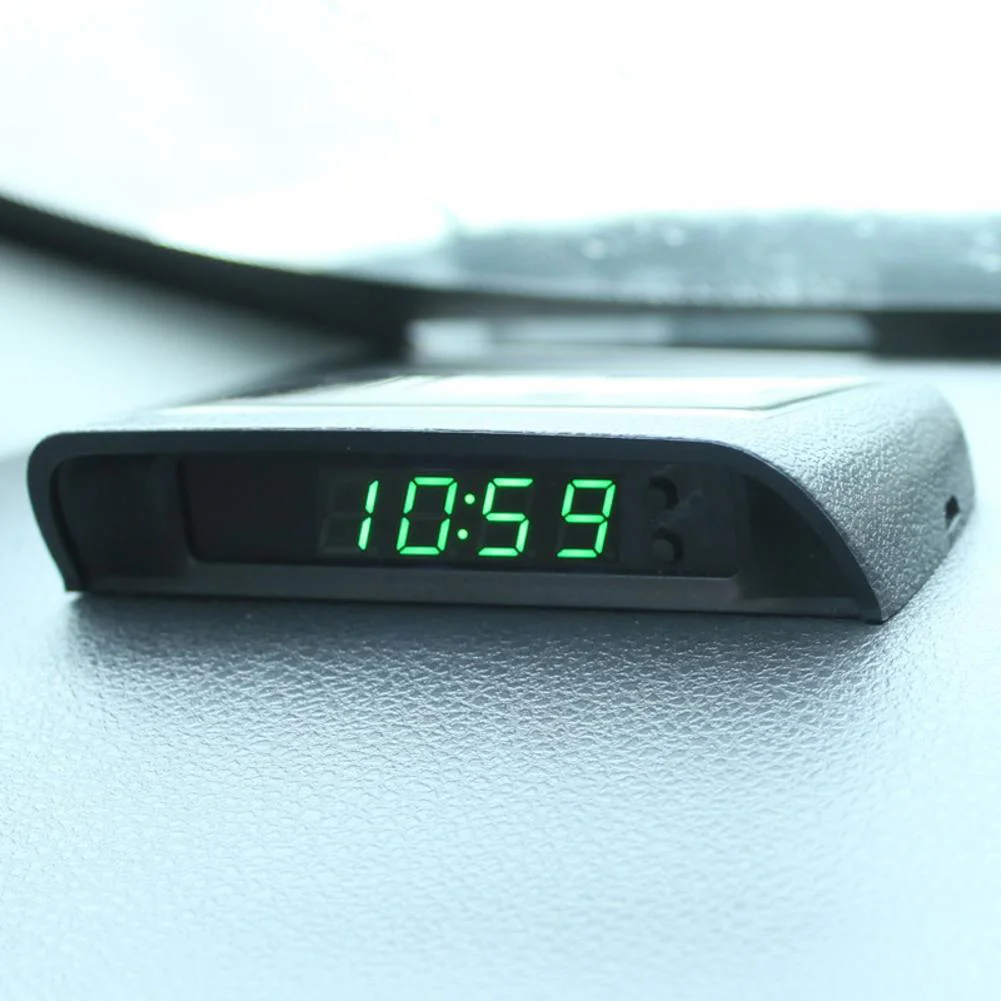 LED Car Clock Car Digital Solar Clock Car Thermometer Meter Dashboard Date Clock & Temperature Display
LED Car Clock Car Digital Solar Clock Car Thermometer Meter Dashboard Date Clock & Temperature Display