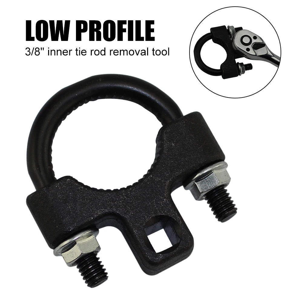 Metal Inner Tie Rod Removal Tool Adjustable 3/8" Low Profile Carbon Steel Tool for Inner Tie Rod Removal& Installation Accessory
Metal Inner Tie Rod Removal Tool Adjustable 3/8" Low Profile Carbon Steel Tool for Inner Tie Rod Removal& Installation Accessory