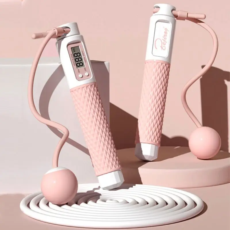 Professional Skipping Rope Girl Slimming Lose Weight Shaping Fat Burning Counter Cordless Jump Rope Fitness Sports Rope
Professional Skipping Rope Girl Slimming Lose Weight Shaping Fat Burning Counter Cordless Jump Rope Fitness Sports Rope