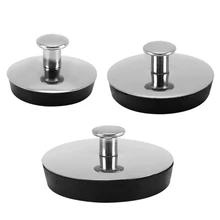 Universal Bath Plug Caps Drain Plug Easy to Use Handle Bath Tub Drain Stopper