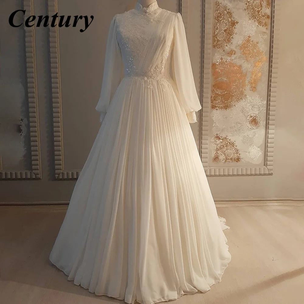A Line Wedding Dresses Appliques Wedding Gown Chiffon Moroccan Wedding Caftan Bridal Dress Muslim Celebrity Dresses Bridal Gown
A Line Wedding Dresses Appliques Wedding Gown Chiffon Moroccan Wedding Caftan Bridal Dress Muslim Celebrity Dresses Bridal Gown