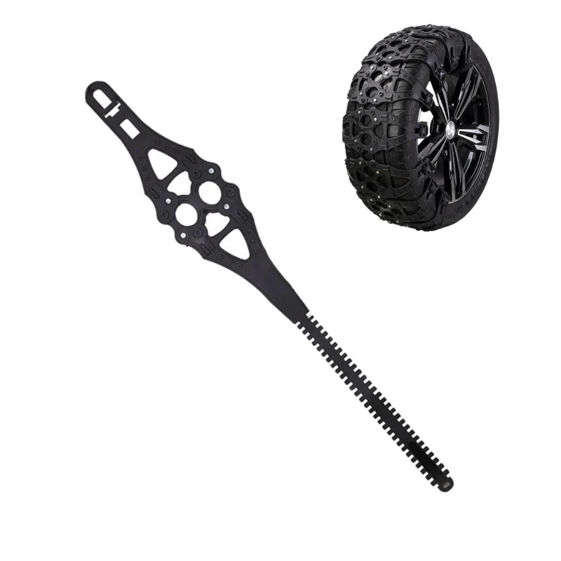 

Car Tire Snow Chains Outdoor Driving Safety Chains Rainy Sonw Days Mud Road Vehicle Anti-skid Chain Supplies R2LC