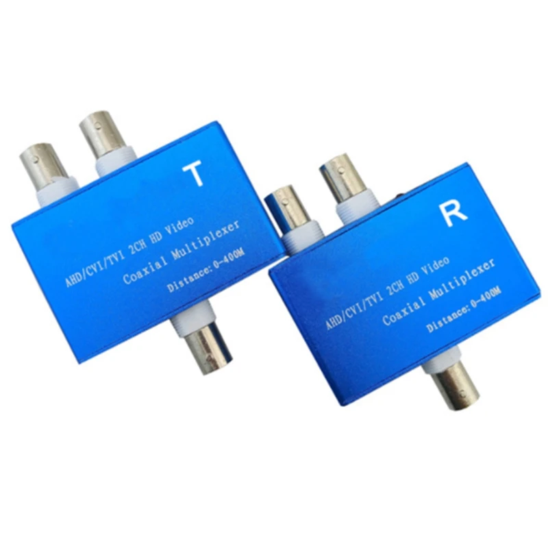 Two-Channel AHD/CVI/TVI1080P HD Video Multiplexer Coaxial HD Expander Adder For Camera
Two-Channel AHD/CVI/TVI1080P HD Video Multiplexer Coaxial HD Expander Adder For Camera