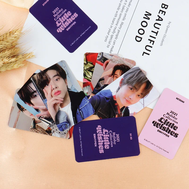 KPOP ENHYPEN 2022 Seasonal Greetings Exquisite ID Photo Signature Photo Collection Card Collection Card Gift JAY Fan Collection 
KPOP ENHYPEN 2022 Seasonal Greetings Exquisite ID Photo Signature Photo Collection Card Collection Card Gift JAY Fan Collection