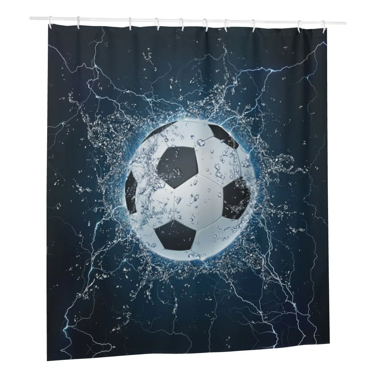 Soccer Ball Shower Curtains Home Bath Curtain with Hook set Wall Decoration Hanging Polyester Football Sports Cloth Screen
Soccer Ball Shower Curtains Home Bath Curtain with Hook set Wall Decoration Hanging Polyester Football Sports Cloth Screen