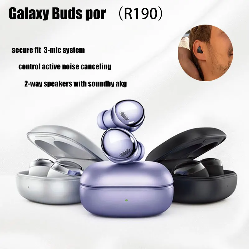 Беспроводные наушники-вкладыши Galaxy Buds Pro Live R190, Bluetooth, активное шумоподавление, TWS наушники для iOS, Samsung, Android 
Беспроводные наушники-вкладыши Galaxy Buds Pro Live R190, Bluetooth, активное шумоподавление, TWS наушники для iOS, Samsung, Android