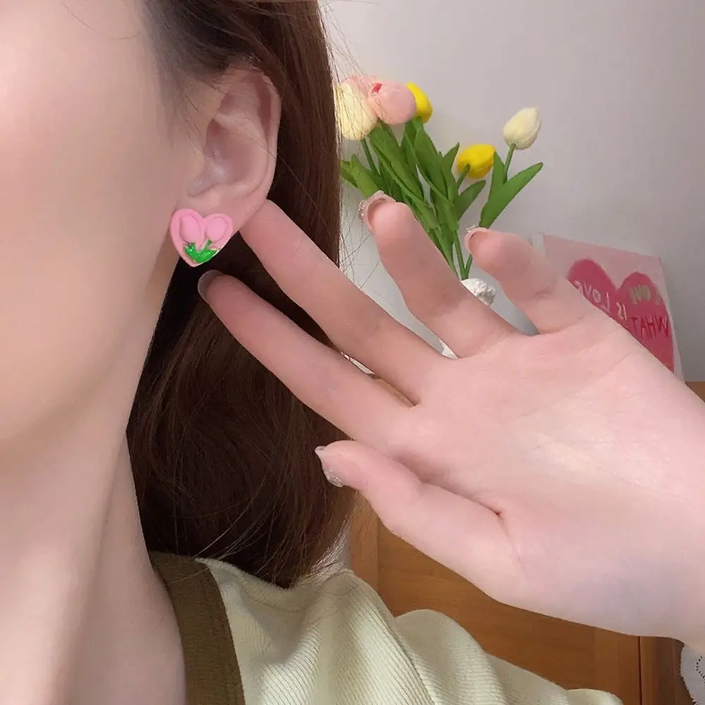 Vintage Party Enamel Gifts Temperament Flower Women Stud Earrings Love Heart Korean Dangle Earrings For Girls
Vintage Party Enamel Gifts Temperament Flower Women Stud Earrings Love Heart Korean Dangle Earrings For Girls