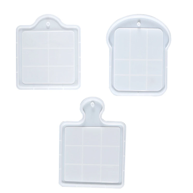 3Pcs DIY Crystal Epoxy Square Mould Plate Tray Plate Pad Silicone Mould Table Setting Decoration
3Pcs DIY Crystal Epoxy Square Mould Plate Tray Plate Pad Silicone Mould Table Setting Decoration