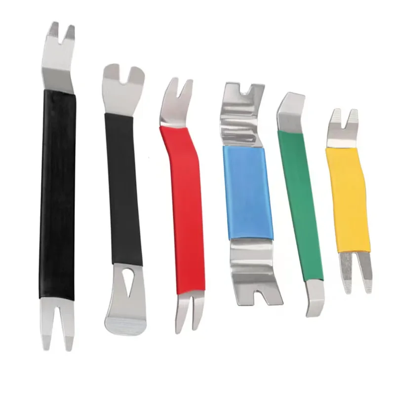Car Inner Removal Tool 6pcs Kit Auto Car Radio Door Clip Panel Trim Dash Audio Removal Installer Pry Tool with Canvas Bag
Car Inner Removal Tool 6pcs Kit Auto Car Radio Door Clip Panel Trim Dash Audio Removal Installer Pry Tool with Canvas Bag