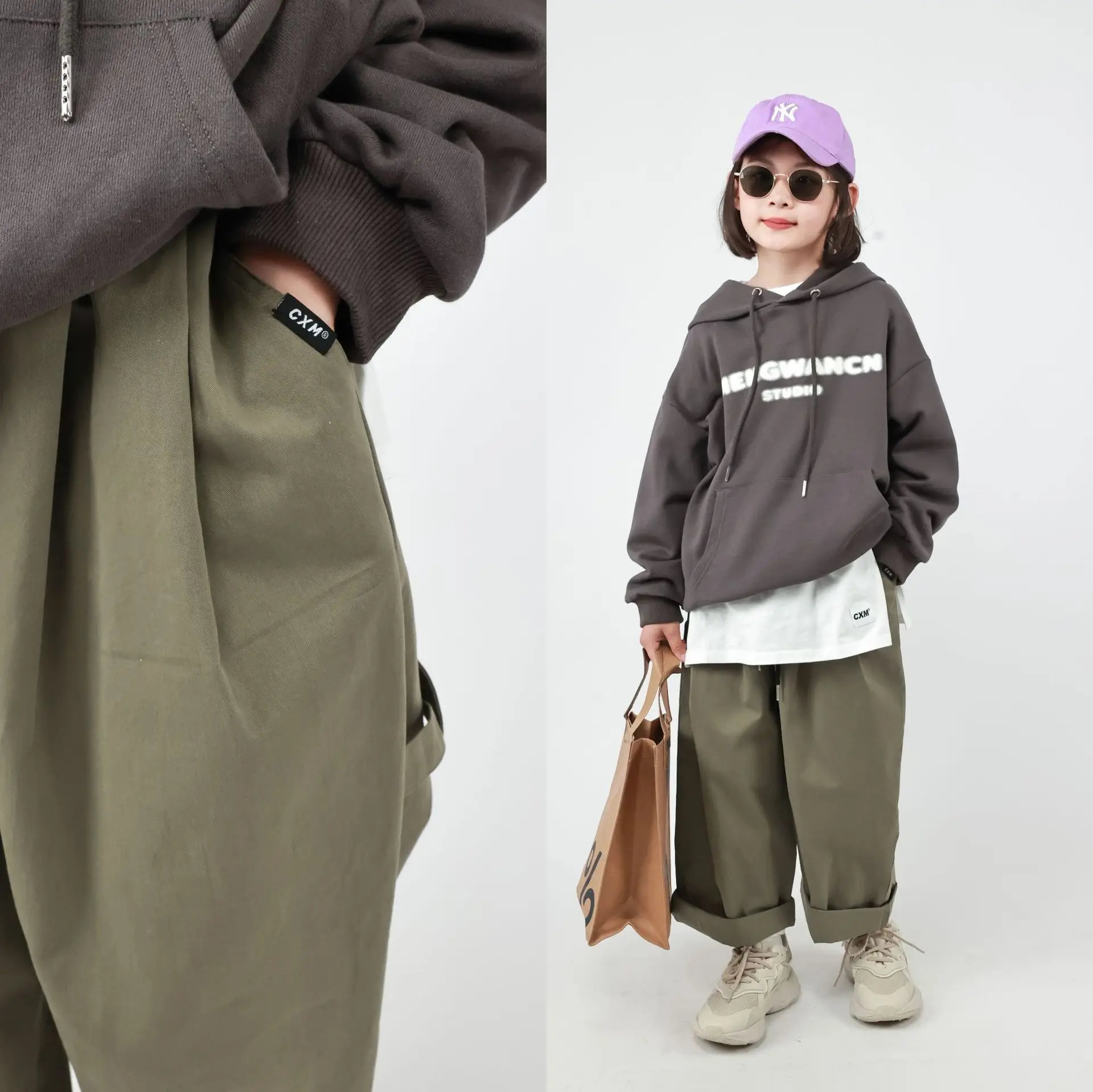 Teenage School Kids Cargo Pants Autumn 2022 Boys Girls Trousers Loose Casual All-match Cotton Trendy Children Pants 12 13 Years
Teenage School Kids Cargo Pants Autumn 2022 Boys Girls Trousers Loose Casual All-match Cotton Trendy Children Pants 12 13 Years