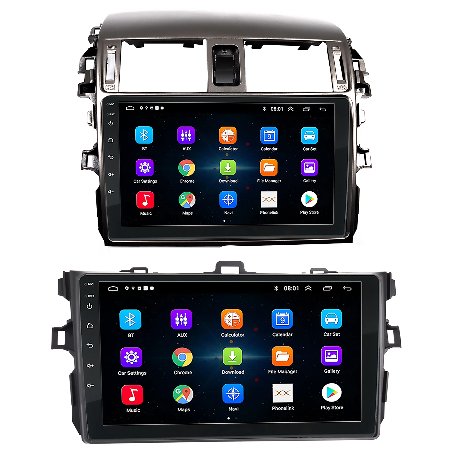 2 Din 9 inch Android Car Stereo Radio for Toyota Corolla E140/150 2007 2008 2009 2010 2011 2012 2013 Multimedia Player
2 Din 9 inch Android Car Stereo Radio for Toyota Corolla E140/150 2007 2008 2009 2010 2011 2012 2013 Multimedia Player