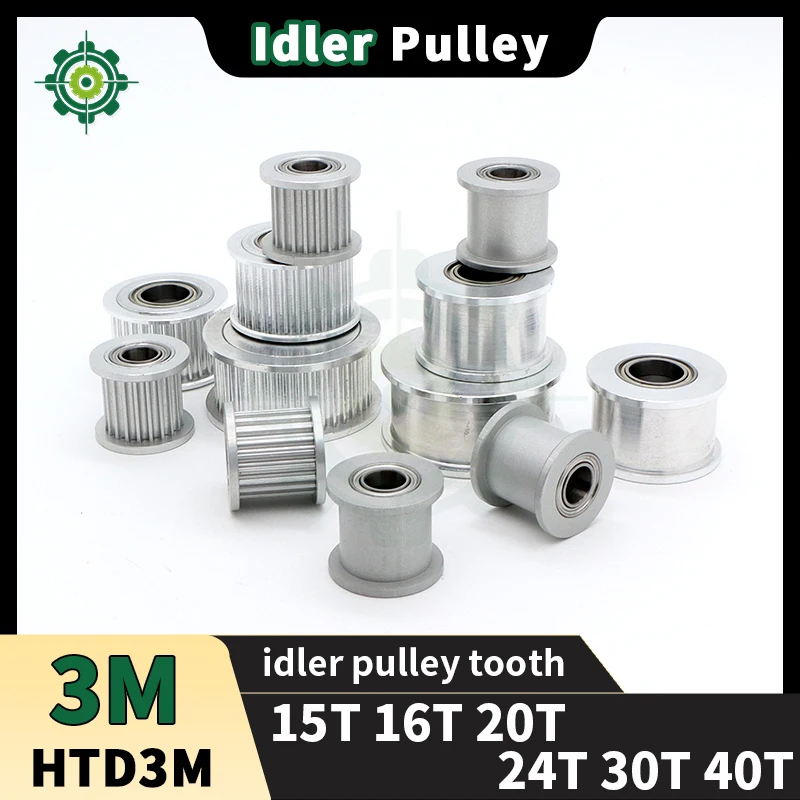 Натяжной шкив HTD3M 3M
Натяжной шкив HTD3M 3M