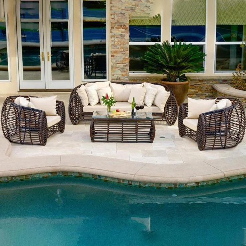 High Quality Outdoor Sofa Leisure Outdoor Balcony Terrace Courtyard Garden Rattan Furniture Combination
High Quality Outdoor Sofa Leisure Outdoor Balcony Terrace Courtyard Garden Rattan Furniture Combination