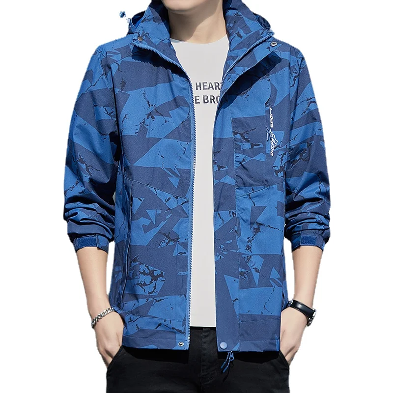 Men's Outerwear 2023 Spring and Autumn New Fashion Brand Hooded Jacket Men's Sports Casual Outdoor Jacket
Men's Outerwear 2023 Spring and Autumn New Fashion Brand Hooded Jacket Men's Sports Casual Outdoor Jacket