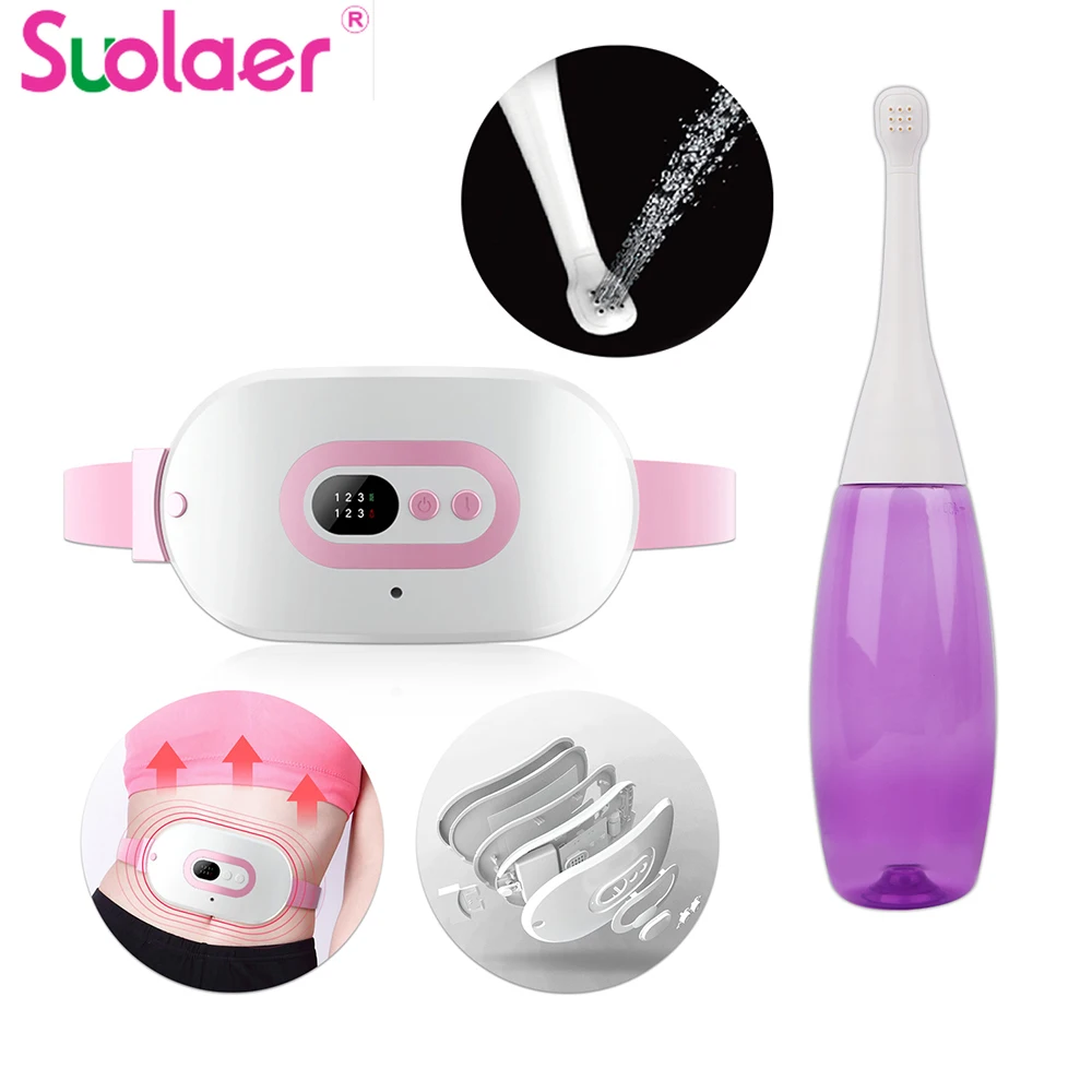 Female Body Care Kit Abdominal Massager female hygiene Cleaner bottle Electronic Heating Pad Relieve Abdominal Pain Dysmenorrhea
Female Body Care Kit Abdominal Massager female hygiene Cleaner bottle Electronic Heating Pad Relieve Abdominal Pain Dysmenorrhea