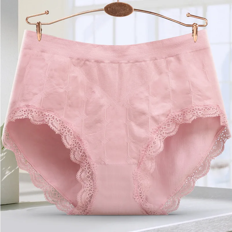 Super Big Size Cotton Panties Women High Rise Pants Jacquard Breathable Underwear Plus Size Female Intimates Briefs
Super Big Size Cotton Panties Women High Rise Pants Jacquard Breathable Underwear Plus Size Female Intimates Briefs