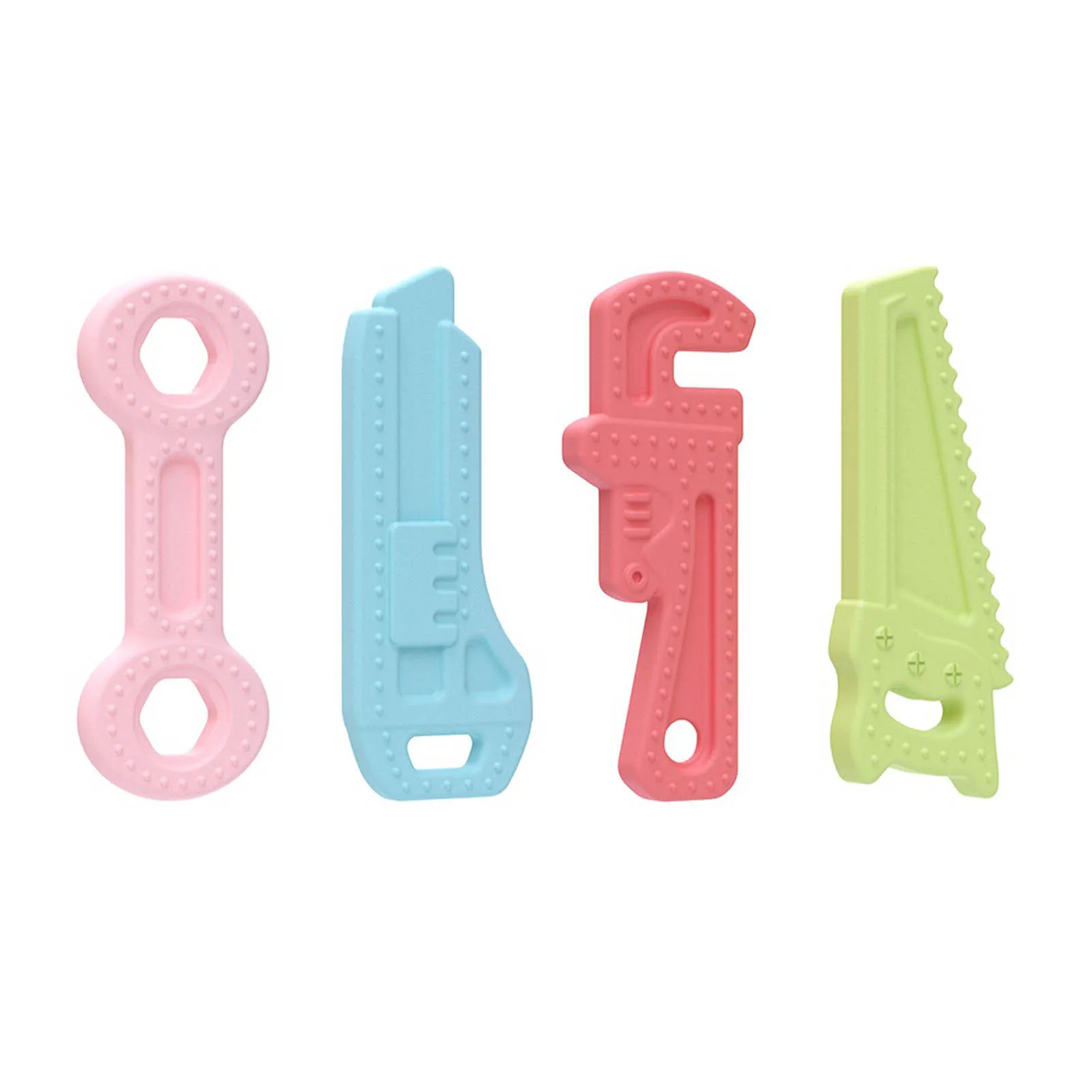 4PCS Silicone Teether Baby Chew Toys Food Grade SiliconeTeething Toys For Teeth Tiny Rod Baby Teethers Bath Gift
4PCS Silicone Teether Baby Chew Toys Food Grade SiliconeTeething Toys For Teeth Tiny Rod Baby Teethers Bath Gift