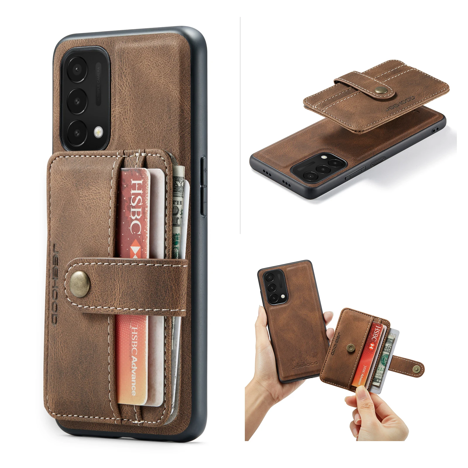 Detachable Card Slot Flip Leather Case For Oneplus Nord 2 N200 5G 1+9 Pro US Version One Plus 9 Stand Wallet Magnetic Bag Cover
Detachable Card Slot Flip Leather Case For Oneplus Nord 2 N200 5G 1+9 Pro US Version One Plus 9 Stand Wallet Magnetic Bag Cover