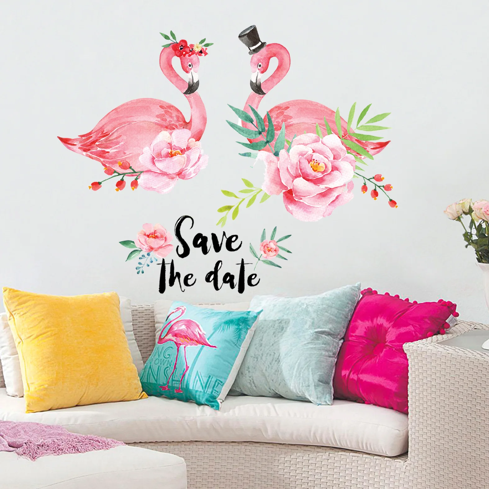 Wall Stickers Flamingo Nordic Plants Ins Living Room Bedroom Girls Room Wallpaper Home Decorative Art Decals Wall Stickers
Wall Stickers Flamingo Nordic Plants Ins Living Room Bedroom Girls Room Wallpaper Home Decorative Art Decals Wall Stickers