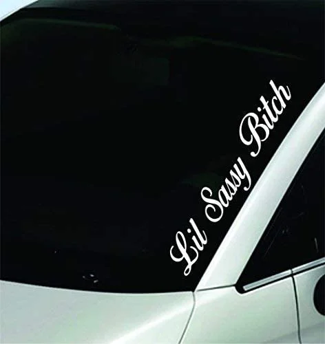 For Lil Sassy Bitch Large Version Car Truck Window Windshield Lettering Decal Sticker Decals Stickers
For Lil Sassy Bitch Large Version Car Truck Window Windshield Lettering Decal Sticker Decals Stickers