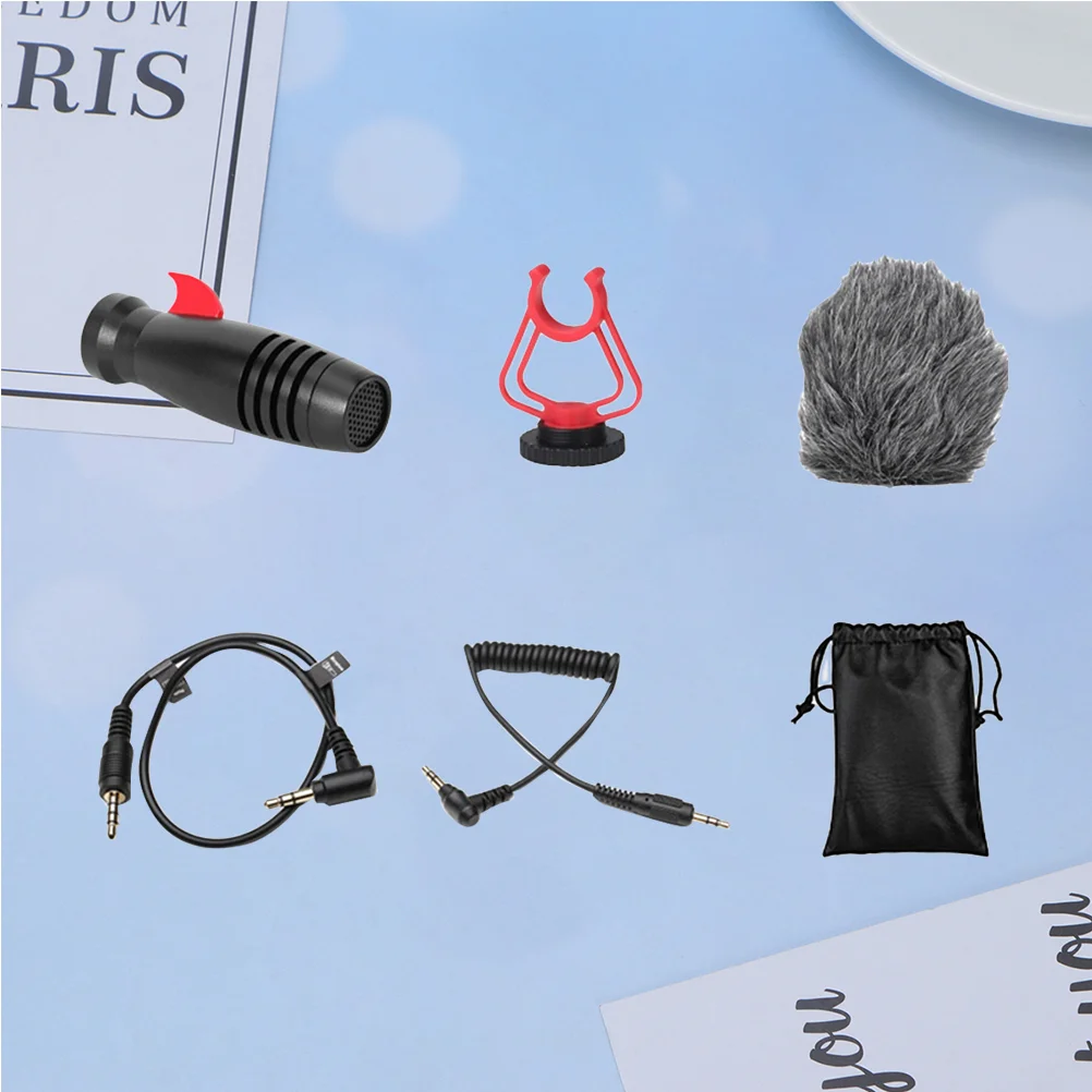 1 Set of Microphone Accessories DSLR Microphone Recording Microphone Live Broadcast Mic for Smartphones Cameras
1 Set of Microphone Accessories DSLR Microphone Recording Microphone Live Broadcast Mic for Smartphones Cameras