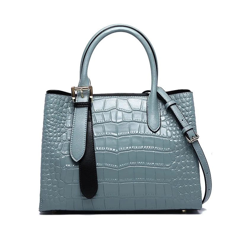 Genuine Leather Alligator Women Satchel Bag Large Capacity Lady Handbags New Trendy Fashion One-shoulder Messenger Bag Commuter
Genuine Leather Alligator Women Satchel Bag Large Capacity Lady Handbags New Trendy Fashion One-shoulder Messenger Bag Commuter
