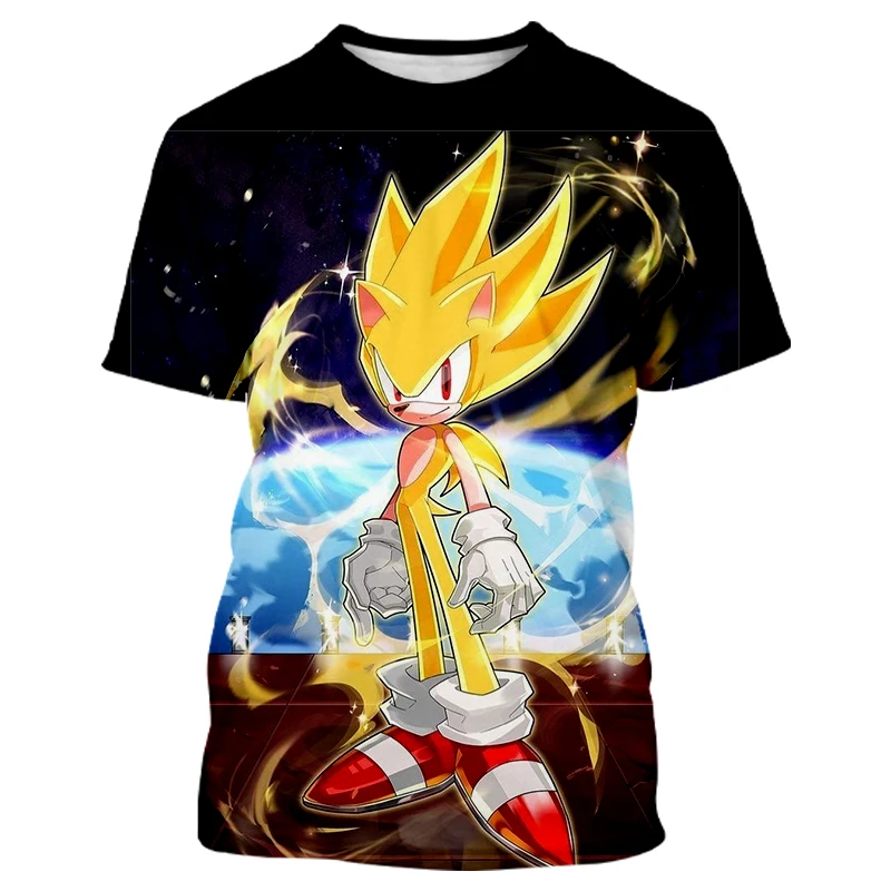 2022 New Summer Children sonic Fashion Clothing Boys Short Sleeve T-shirt Kids Sweatshirt Casual Clothes Boys Girl Cool T-shirts
2022 New Summer Children sonic Fashion Clothing Boys Short Sleeve T-shirt Kids Sweatshirt Casual Clothes Boys Girl Cool T-shirts
