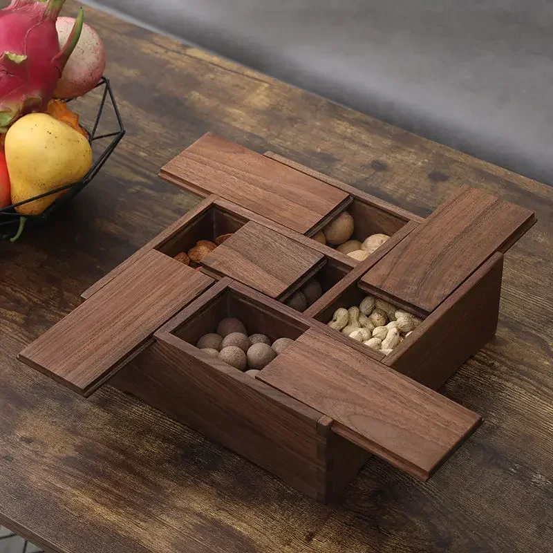 China Black Walnut Multi Treasure Box Square Living Room Food Storage Box Multifunctional Candy Box Snacks Storage Box
China Black Walnut Multi Treasure Box Square Living Room Food Storage Box Multifunctional Candy Box Snacks Storage Box