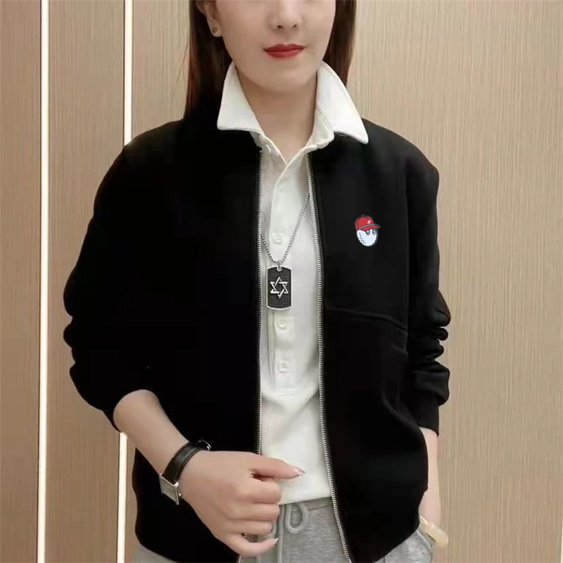 2022 Autumn New Korean Version of the Zipper Jacket Women's Golf Wear Baseball Tennis Jacket Windbreaker
2022 Autumn New Korean Version of the Zipper Jacket Women's Golf Wear Baseball Tennis Jacket Windbreaker