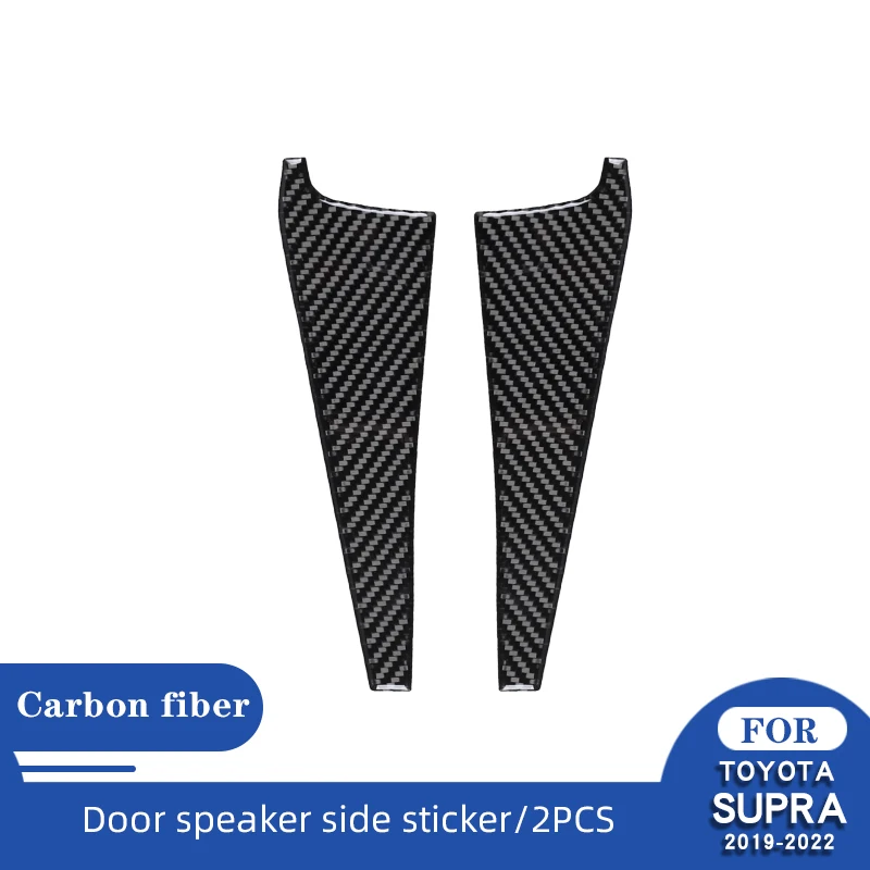 Pegatinas negras de fibra de carbono para coche, accesorios decorativos para Interior de Toyota Supra A90 2019 2020 2021 2022
Pegatinas negras de fibra de carbono para coche, accesorios decorativos para Interior de Toyota Supra A90 2019 2020 2021 2022