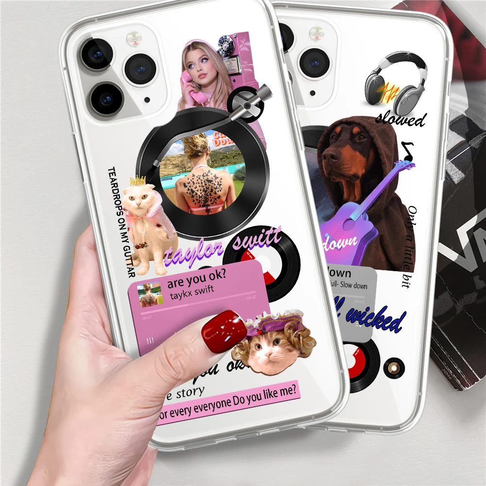 Fashion Transparent Pet Phone Case For iPhone 7 8 11 12 13 14 Pro Plus Mini Max X XS XR SE Soft TPU Silicone Bumper Back Cover
Fashion Transparent Pet Phone Case For iPhone 7 8 11 12 13 14 Pro Plus Mini Max X XS XR SE Soft TPU Silicone Bumper Back Cover