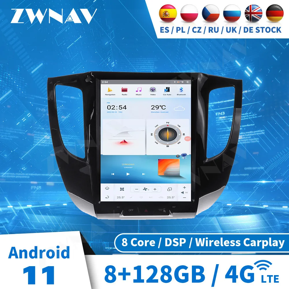 Мультимедийный блок Qualcomm 665 8 + 128G Tesla для Mitsubishi L200 Pickup 2007-2017 Android 11 аудио стерео радио видеоплеер 
Мультимедийный блок Qualcomm 665 8 + 128G Tesla для Mitsubishi L200 Pickup 2007-2017 Android 11 аудио стерео радио видеоплеер