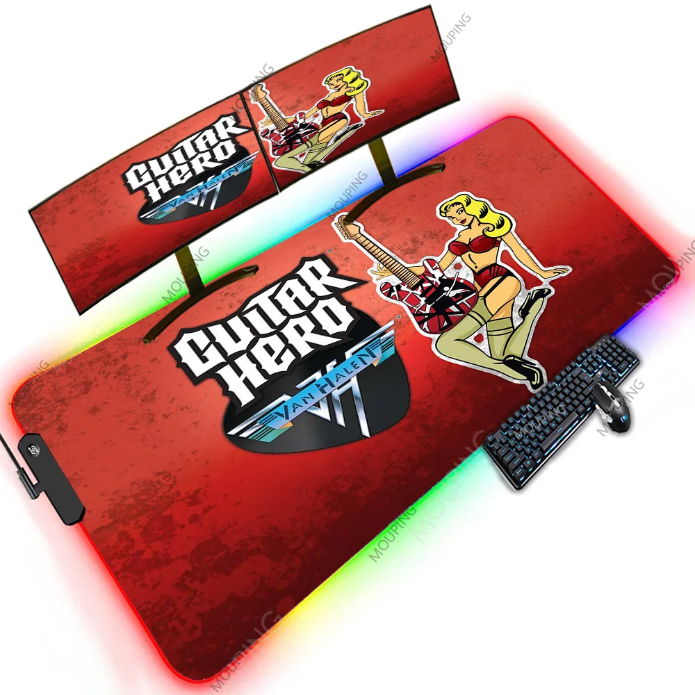 Van Halen Special Design Minimalist Backlit Mousepad Black 120X50 XXXXL Anime Carpets Mechanical Keyboard RGB LED Large Deskmats
Van Halen Special Design Minimalist Backlit Mousepad Black 120X50 XXXXL Anime Carpets Mechanical Keyboard RGB LED Large Deskmats