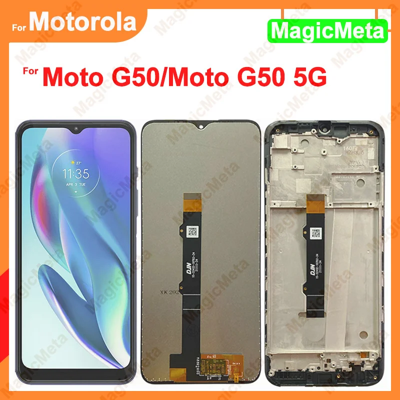 Original LCD Display For Motorola Moto G50/G50 5G LCD Display Touch Screen Digitizer Assembly For Moto XT2149-1 LCD Replacement
Original LCD Display For Motorola Moto G50/G50 5G LCD Display Touch Screen Digitizer Assembly For Moto XT2149-1 LCD Replacement