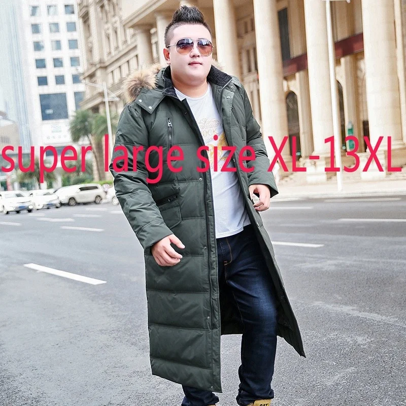 New High Quality Hooded Fur Collar Men Super Large Coat Winter Thickening X-long Casual Down Jacket Plus Size 11XL12X13X14XL15XL
New High Quality Hooded Fur Collar Men Super Large Coat Winter Thickening X-long Casual Down Jacket Plus Size 11XL12X13X14XL15XL