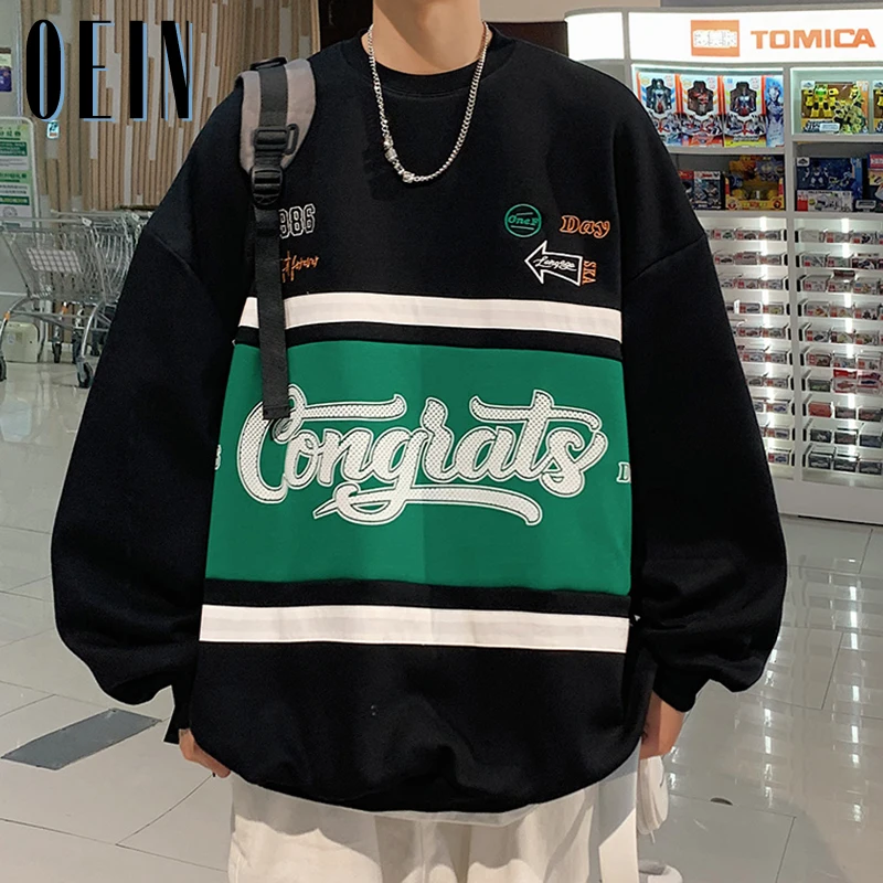 OEIN Autumn Letter Pullovers For Men Streetwear Loose Hip Hop Korean Clothing Hoodies 2022 Casual Fashion Brand Male Sweatshirts
OEIN Autumn Letter Pullovers For Men Streetwear Loose Hip Hop Korean Clothing Hoodies 2022 Casual Fashion Brand Male Sweatshirts