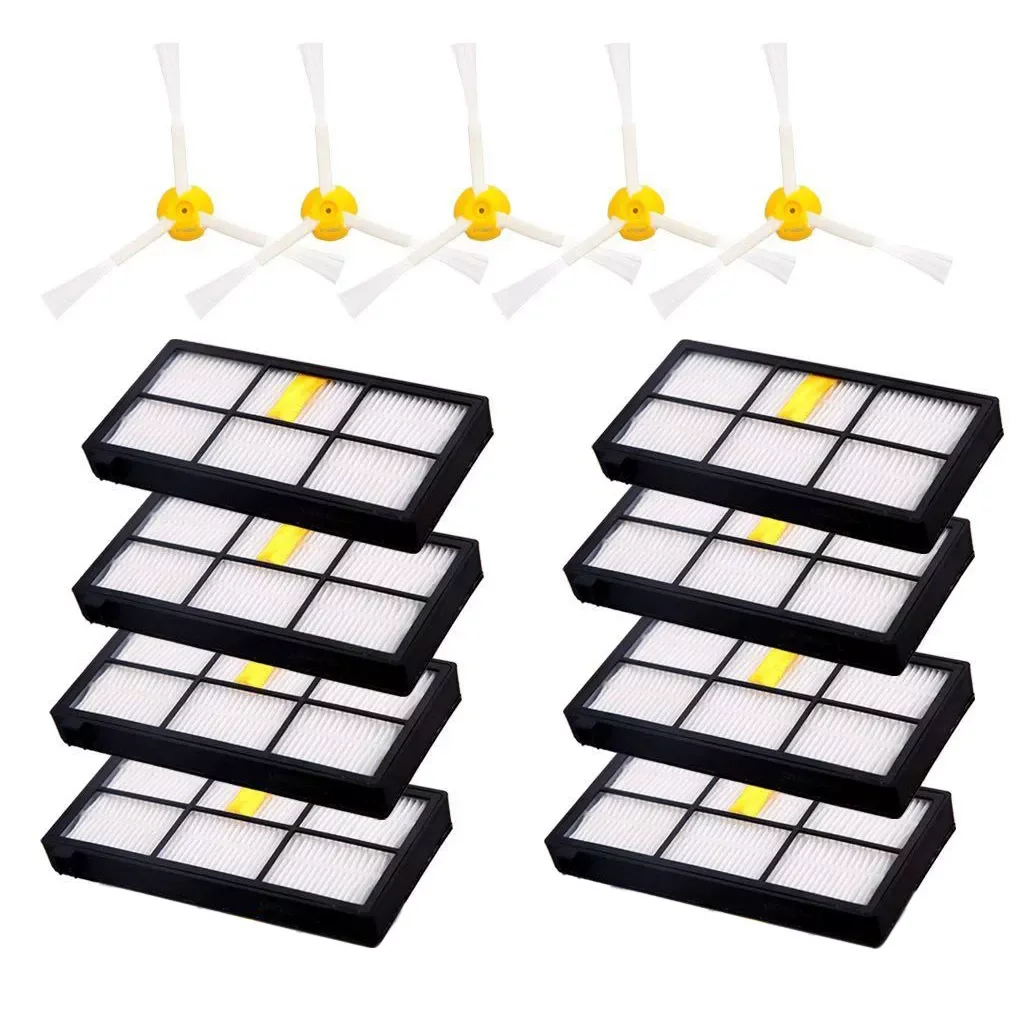 iRobot Roomba 880 980 860 960 10pcs Roomba HEPA Filters & 5pcs Roomba Side Brushes Roomba Robotics Vacuum Cleaners Access
iRobot Roomba 880 980 860 960 10pcs Roomba HEPA Filters & 5pcs Roomba Side Brushes Roomba Robotics Vacuum Cleaners Access
