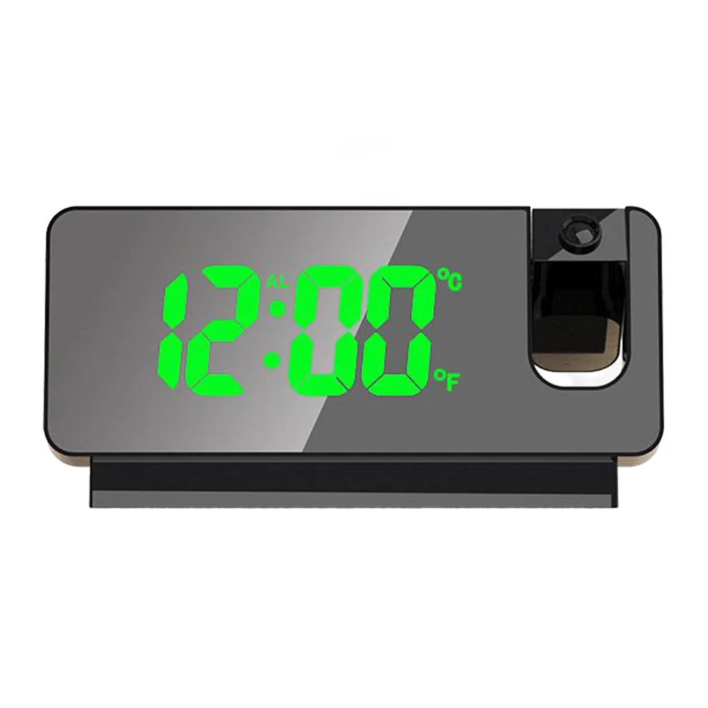 180° Rotation LED Digital Projection Alarm Clock USB Electronic Ceiling Projector Alarm Clock For Bedroom Bedside Desktop Clock
180° Rotation LED Digital Projection Alarm Clock USB Electronic Ceiling Projector Alarm Clock For Bedroom Bedside Desktop Clock