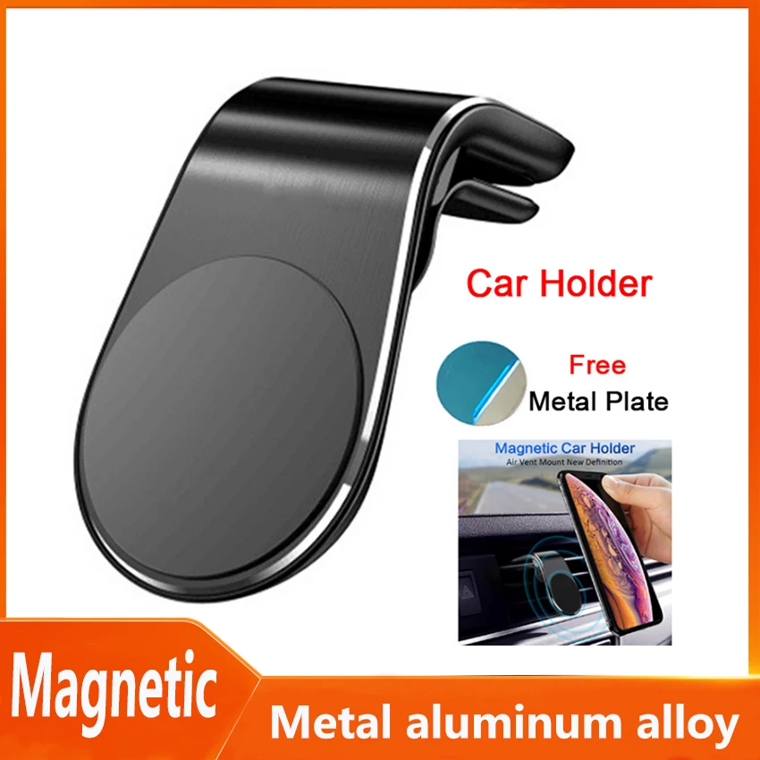 New Car Navigation Phone Holder Air Outlet Snap-on Metal Gravity Car Phone Hold L shape Magnetic Holder accessories interior
New Car Navigation Phone Holder Air Outlet Snap-on Metal Gravity Car Phone Hold L shape Magnetic Holder accessories interior
