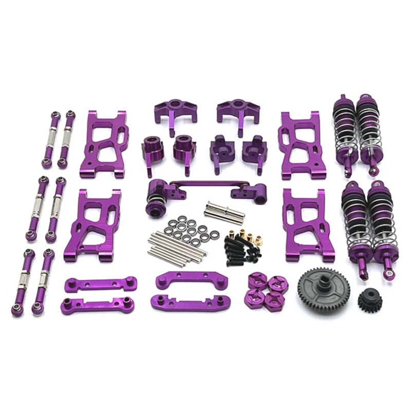 Metal Upgrade Parts Kit For Wltoys 144001 124007 144010 124017 124019 Riaario XDKJ-001 XDKJ-006 AM-X12 RC Car
Metal Upgrade Parts Kit For Wltoys 144001 124007 144010 124017 124019 Riaario XDKJ-001 XDKJ-006 AM-X12 RC Car