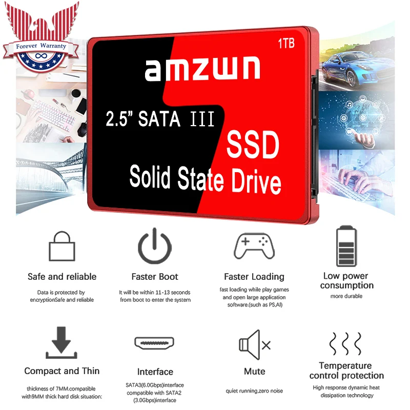 SATA III SSD 256GB SSD 512GB HDD 128GB 1TB 2.5 Hard Disk For computer Internal Solid State Drive For Laptop PC Hard Drive
SATA III SSD 256GB SSD 512GB HDD 128GB 1TB 2.5 Hard Disk For computer Internal Solid State Drive For Laptop PC Hard Drive