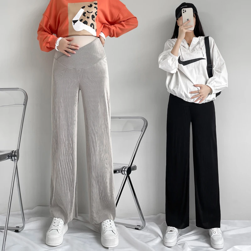 8650# 2022 Spring Wide Leg Loose Maternity Long Pants Chic Ins Across V Belly Clothes for Pregnant Women Pregnancy Clothing
8650# 2022 Spring Wide Leg Loose Maternity Long Pants Chic Ins Across V Belly Clothes for Pregnant Women Pregnancy Clothing