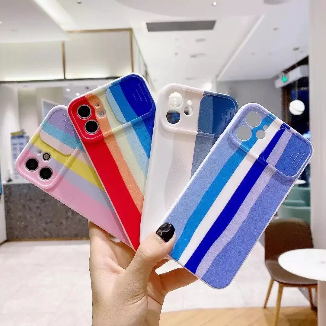 Frame Protective Color Shell For iPhone 11 12 X Pro Max Case 8 7 Plus XR XS Thin Soft Rainbow Back Cover
Frame Protective Color Shell For iPhone 11 12 X Pro Max Case 8 7 Plus XR XS Thin Soft Rainbow Back Cover