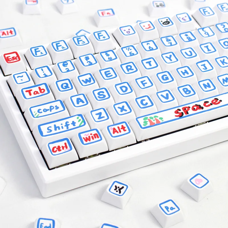 127 клавиш ручная роспись XDA колпачки клавиш PBT MX Переключатель Сделай Сам пользовательский синий колпачок клавиш для механической игровой клавиатуры колпачок
127 клавиш ручная роспись XDA колпачки клавиш PBT MX Переключатель Сделай Сам пользовательский синий колпачок клавиш для механической игровой клавиатуры колпачок