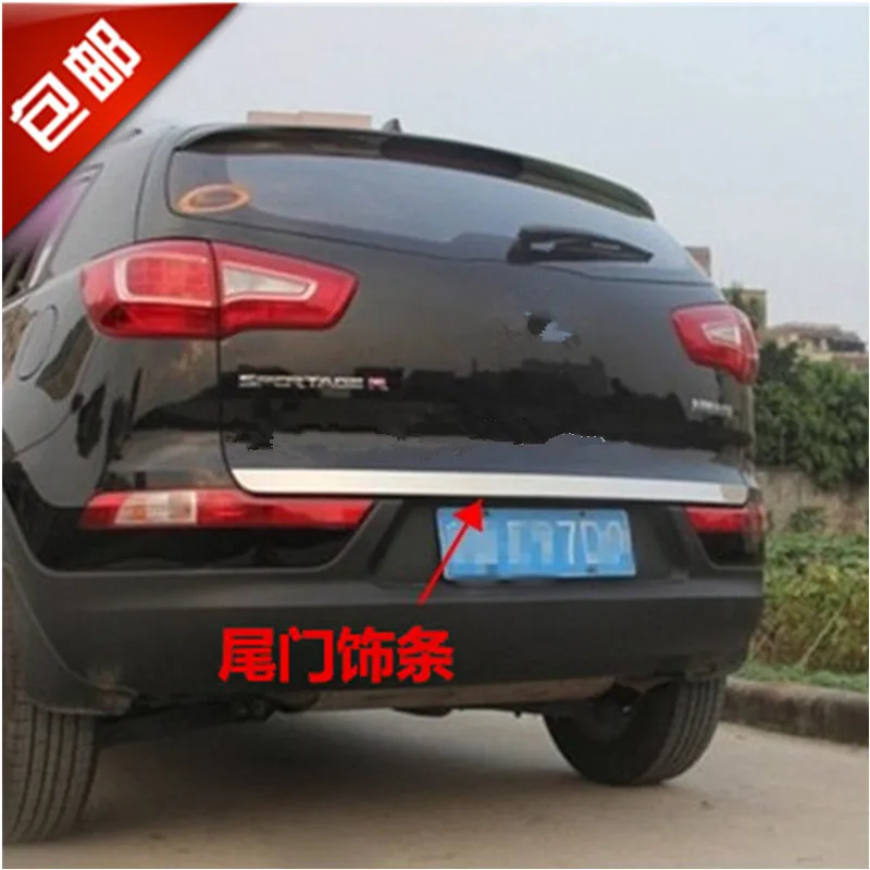 For 2011 2012 2013 2014 2015 KIA Sportager Door Sticker Stainless Steel back door Tailgate trim Car Styling Accessories H
For 2011 2012 2013 2014 2015 KIA Sportager Door Sticker Stainless Steel back door Tailgate trim Car Styling Accessories H