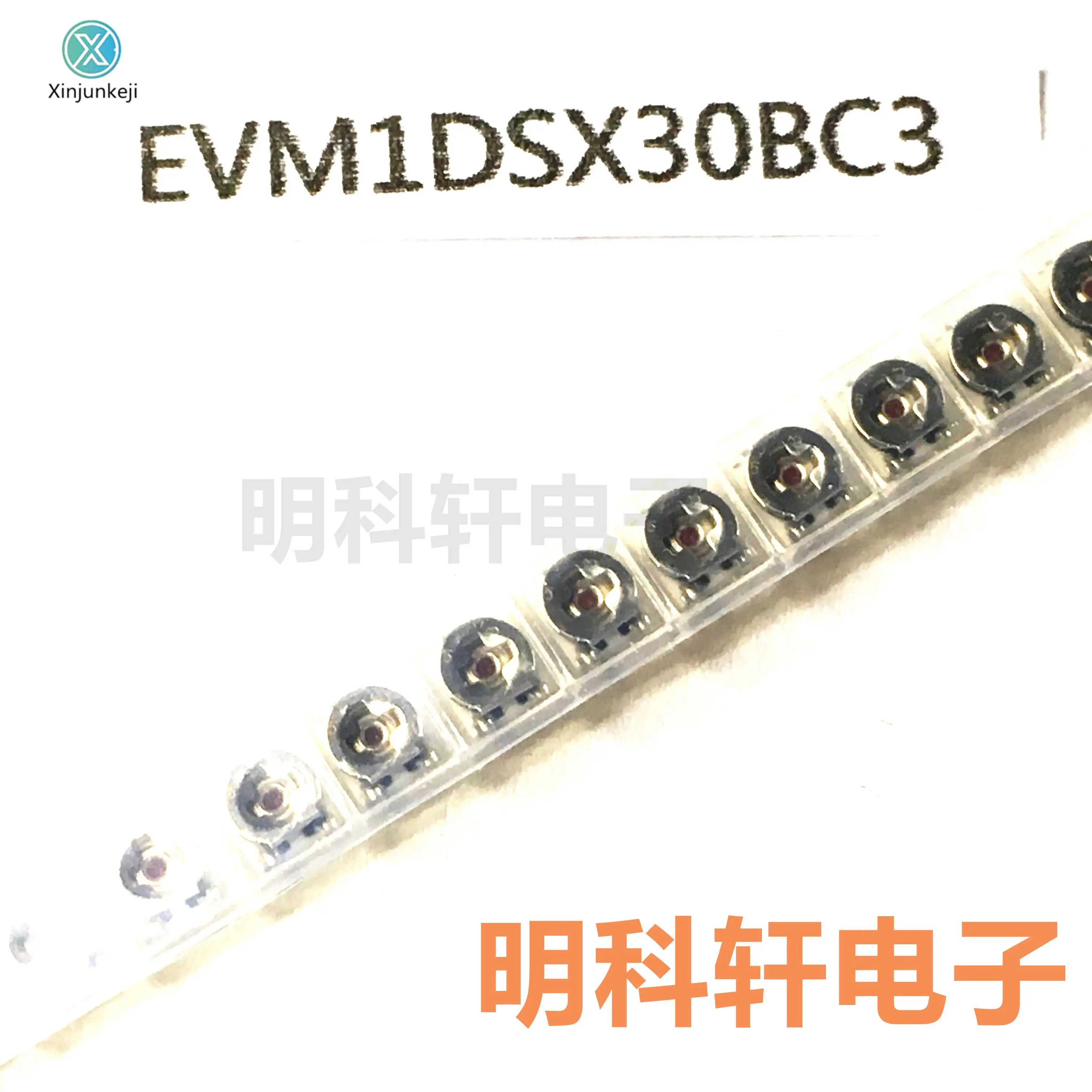 10 шт. Оригинальный Новый EVM1DSX30BC3 чип Регулируемый резистивный потенциометр
10 шт. Оригинальный Новый EVM1DSX30BC3 чип Регулируемый резистивный потенциометр