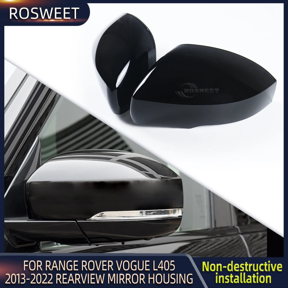 Накладка на зеркало заднего вида для Land Rover Range Vogue L405 2013-2022 ABS
