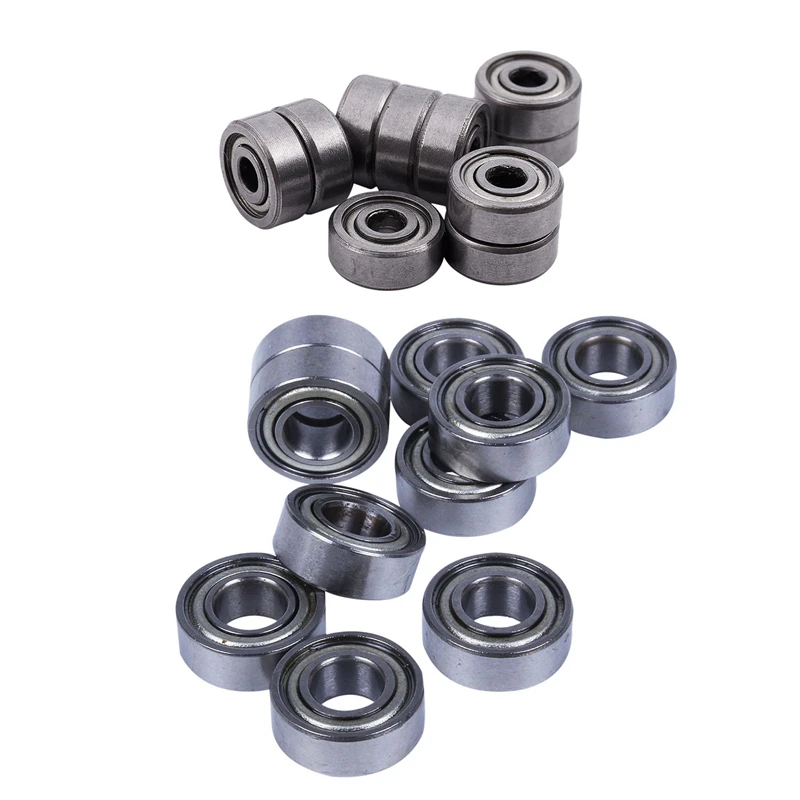 20Pcs Miniature Sealed Metal Shielded Metric Radial Ball Bearing For Rc Car Practico - 10Pcs 623Zz 3X10x4mm & 10Pcs Mr115 Zz 5X1
20Pcs Miniature Sealed Metal Shielded Metric Radial Ball Bearing For Rc Car Practico - 10Pcs 623Zz 3X10x4mm & 10Pcs Mr115 Zz 5X1
