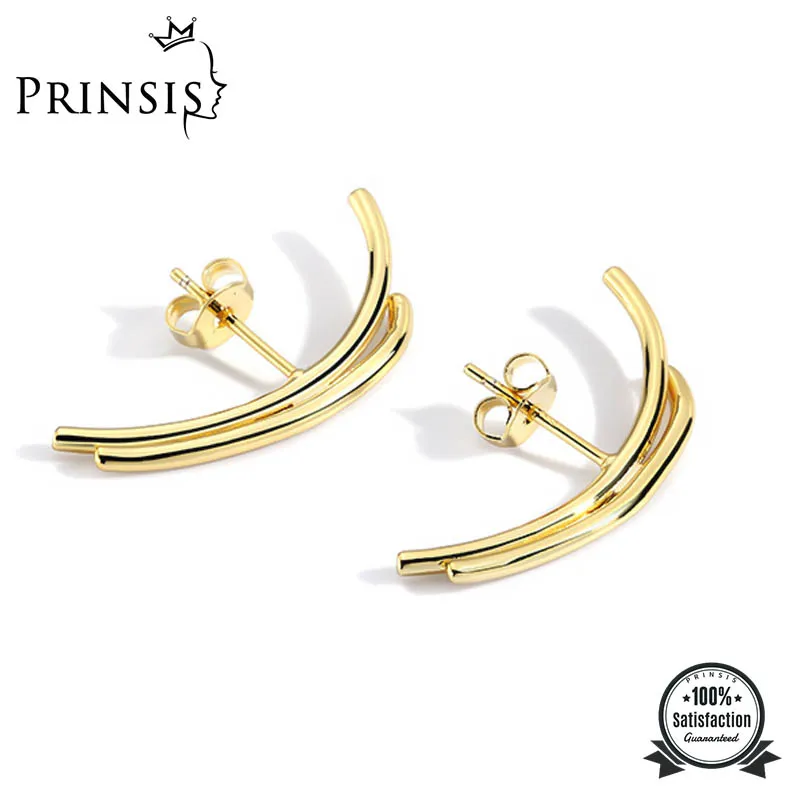 PrinSis Temperament Fashion Smooth Irregular Stud Earring Women Retro Ear Jewelry Ladies Girl Party Wedding Trendy Jewelry P115
PrinSis Temperament Fashion Smooth Irregular Stud Earring Women Retro Ear Jewelry Ladies Girl Party Wedding Trendy Jewelry P115