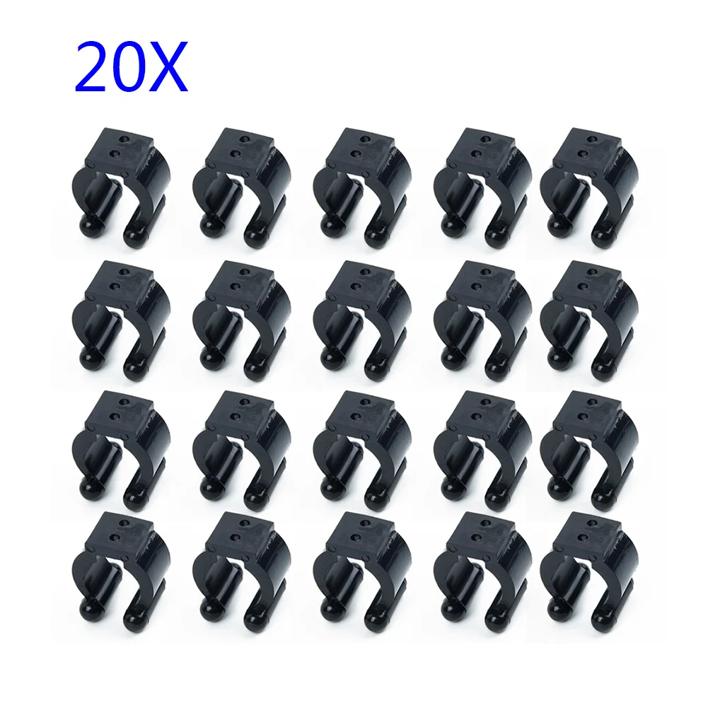 20PCS Portable Fishing Rod Clip Club Pole Storage Rack Clamps Holder Accessories 17MM Plastic Fishing Accessories Tackle Pesca
20PCS Portable Fishing Rod Clip Club Pole Storage Rack Clamps Holder Accessories 17MM Plastic Fishing Accessories Tackle Pesca